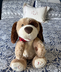 NWT GUND ABC 123 Puppy Dog Plush Stuffed Animal TALK MOTION 12 in Small
