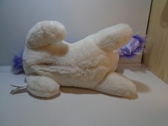 2016 PUPPY SURPRISE WHITE & LAVENDER DOG WITH 3 PUPPIES (ML235)