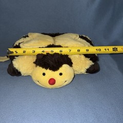RARE Pillow Pets Bumble Bee Bug Flying Wasp Plush 12” Stuffed Animal 2010 Peewee