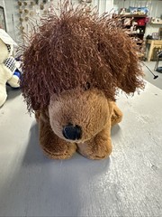 Ganz Webkinz Brown Dog Plush Puppy Shaggy * Free Ship*