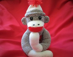 Sock Monkey Child Safe Handmade