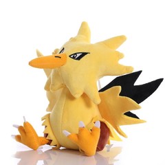 Pokemon Pikachu & Zapdos Kawaii Plush Soft Doll Gift