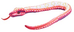 Wild Republic Vibe Brights Purple Snake 54 Plush – Light & Sound Stuffed Toy New