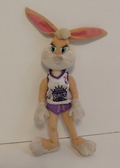 Space Jam Lola Bunny McDonalds Vintage 1996 Looney Tunes Stojakovic Plush 9″