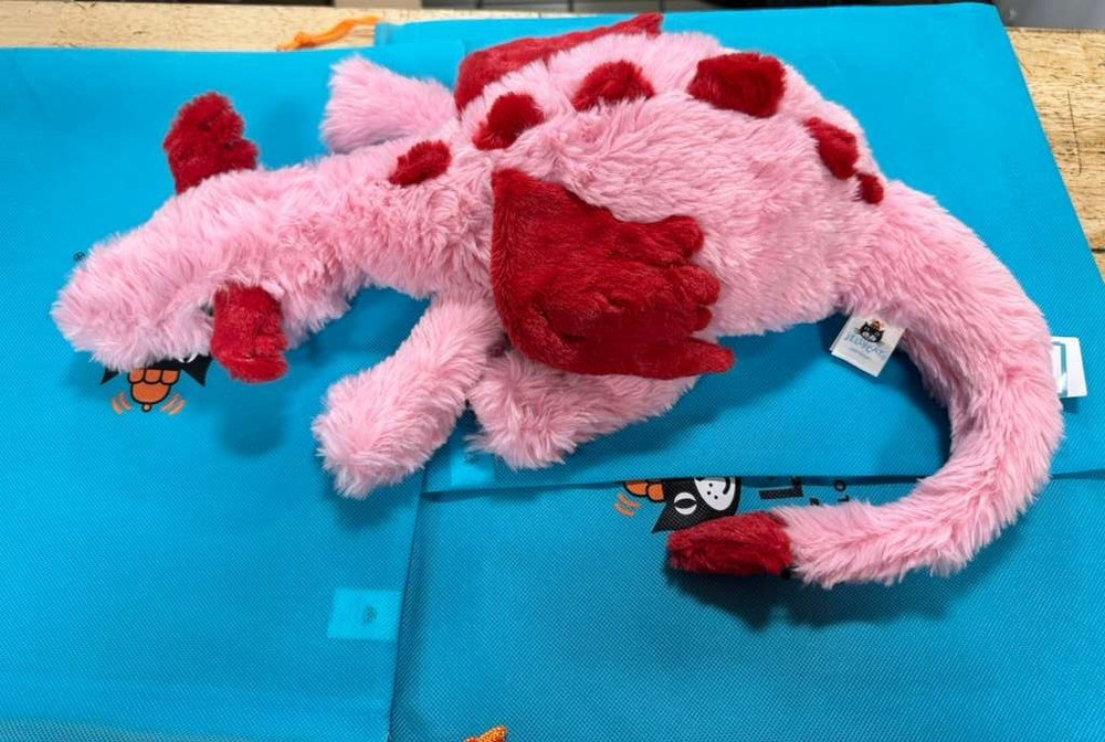 NWT Jellycat Heart Dragon 20in Valentine’s Day Gift Limited Edition New with Tag