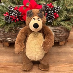 Masha And The Bear 10 Inch Stuffed Plush Bear