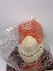 Vintage New Sealed Home Depot Homer D Poe 18” Plush Toy 1996 Mascot USA Olympics