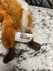 Over the Hedge Hammy Plush Squirrel Fuzzy Stuffed Toy Dreamworks DVD Promo Toy