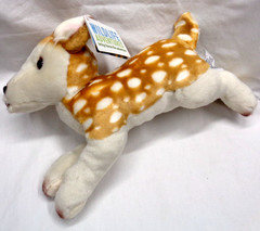 WILDLIFE ADVENTURES Bring Home the Adventure 7PLSH332 Plush Toy FAWN 12″ nwt