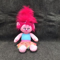 Build A Bear Workshop Dreamworks Trolls Poppy Doll with Rainbow Skirt 23 in