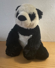 Fiesta Panda Plush Black and White Sitting Soft Realistic Stuffed Animal 14 Inch