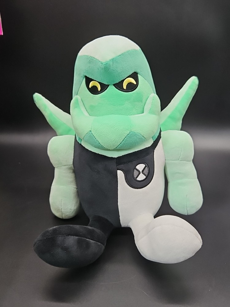 Rare Cartoon Network Ben 10 Diamondhead 12″ Plush New With Tags Youtooz