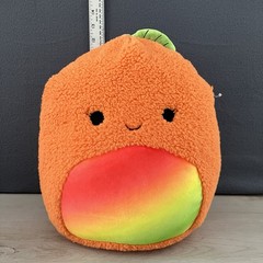 Squishmallows Louie The Mango Fuzzmallow Official Kellytoy Plush 12″ Ultrasoft