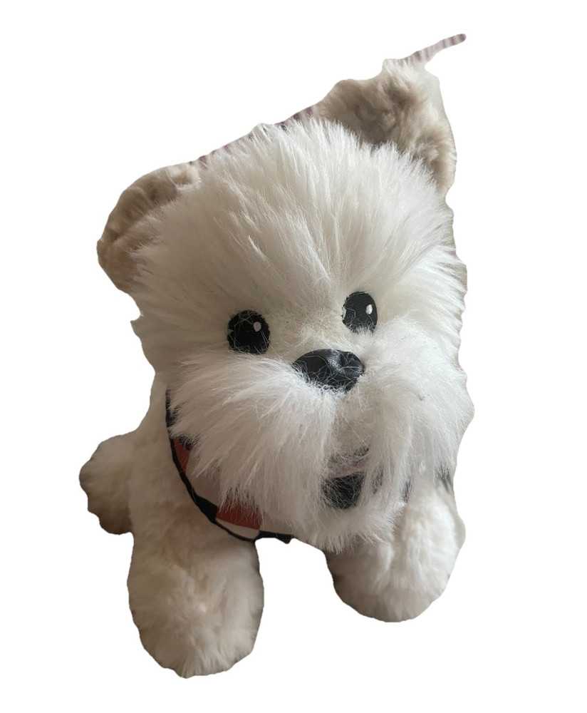The Cuddle Collab Target White/Beige Plush Dog Small Washable 2022