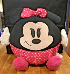 Minnie Mouse Disney KCare 12 inch Plush stuffed pillow ball doll