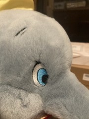 Happy Birthday Dumbo Plush With Present (missing Birthday Tag) ￼ New Without Tag