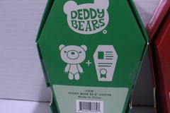 Lot of 3 Deddy Bears S3 5” Coffin Dr Beargrave Dripps Gutsy Bear kreepy Collect
