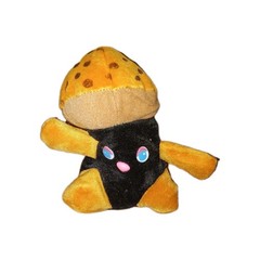 Imperial Mushroom Plush Stuffed Animal 6″ Long Multi-Color Trippy Friend Vintage