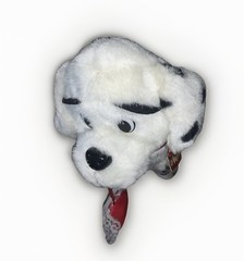 ‘I Love You’ 101 Dalmatians Plush Dog Doll 12” NEW