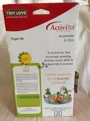 Tiny Love ActiviTot Accessory Vertical Snap On Toy Fish & Seaweed Crinkle Squeak