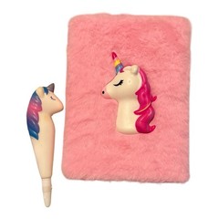 Unicorn-themed Gift Set Bundle Plush Ball Hooded Throw Journal Pen Headwear NEW