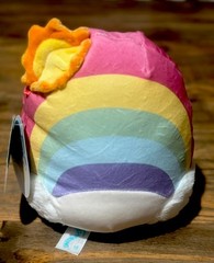 New KellyToy 2021 Squishmallow Sunshine Rainbow 7.5” Plush *NWT* S7.5 #776-2