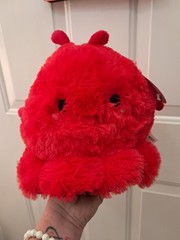 Peek-A-Boo OctoPals Red Octopus Plush 6” Stuffed Animal Soft Toy