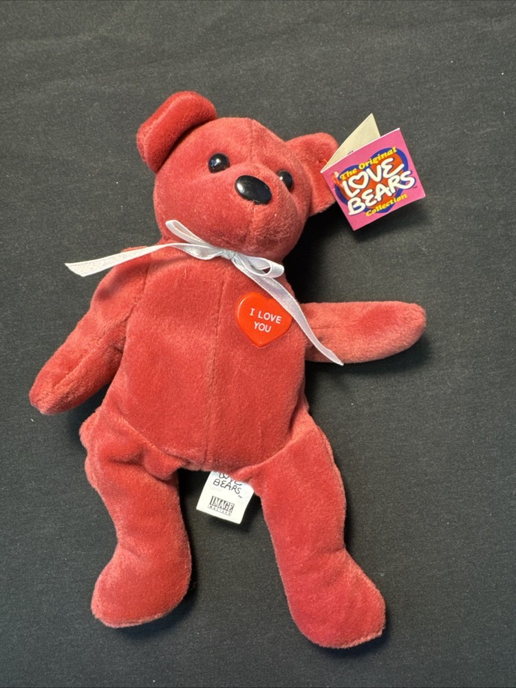 Love Bears Collection I Love You Bear Plush Image Masters Vintage 1999