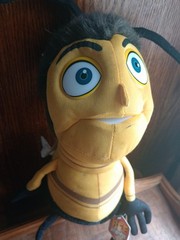 Dreamworks – Bee Movie. Plush Barry Benson Bumble Bee Toy 14” Nanco with Tag.