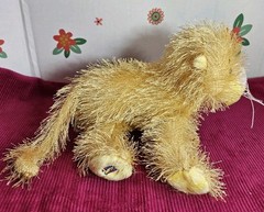 GANZ Webkinz Lioness Plush HM193 Gold Shaggy Fur W/Tag
