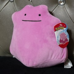 NWT Pokemon Pink Ditto 8” Plush WCT Company Classic 151 😍
