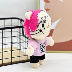 24CM/9.44in. Lil Peep Plush Doll Toy Hello Kitty Style Stuffed Figure Cute Boys