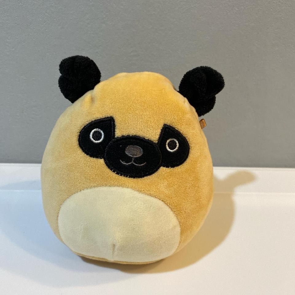 6″ Yellow and Black Pug Squishmallow