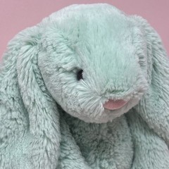 Jellycat Bashful Bunny Medium Mint Rare VHTF 12″ Plush BAS3BM Retired WITH Tags