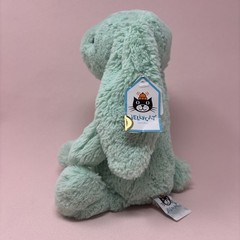 Jellycat Bashful Bunny Medium Mint Rare VHTF 12″ Plush BAS3BM Retired WITH Tags