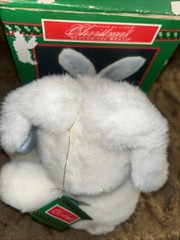 House Of Lloyd 1992 Vintage Bunny Rabbit,Musical, Baby Face Plush Toy New