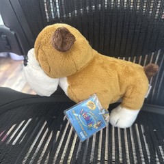 Ganz Webkinz Bulldog Plush New With Unopened Sealed Code, HM126 Full Size