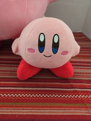 KIRBY w/ Sword JUMBO 16″ Large Mega Plush & Small Nintendo Link Stuffed Toy