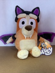 Bluey Halloween Bingo Bat Plush 11in Dan Dee Bat Vampire Plush Ages 3+ New!