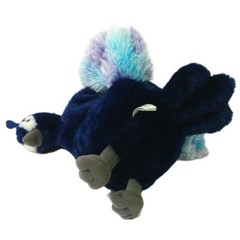Destination Nation Aurora Plush Peacock 12″ Blue