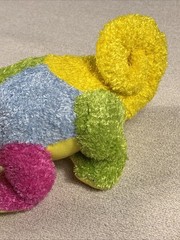Unbranded Stuffed Chameleon Multi-Color 13×7