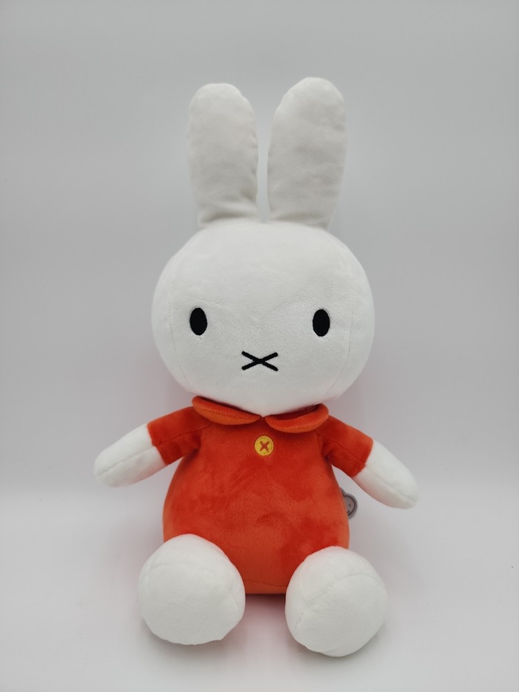 Miffy Deluxe White Fluffy Plush 14-inch