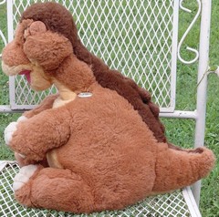 Gund 1988 The Land Before Time Littlefoot Little Foot Plush Dinosaur VTG 16″