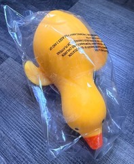 New 13″ Giant Squishy Squeezy Yellow Duck TikTok Viral Rare