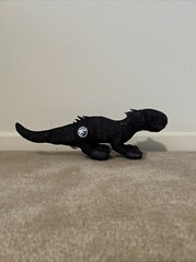 Jurassic World Plush Dark Black Dinosaur Dino Stuffed animal 16″ Toy Factory