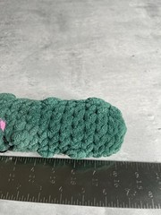 Handmade Crochet Emotional Support Pickle Plush Green Yarn For Kids And Adults