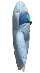 Fuggler Sickening Sloth Blue Plush 12″ Spin Master Funny Ugly Monster Teeth Rare