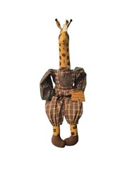 HOUSE OF LLOYD Shelf Sitter Giraffe Plush 1995 22″ When In Doubt Look Up *READ*