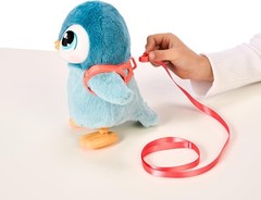 Little Live Pets Walking Penguin My Pet Waddles, Interactive Plush Penguin with