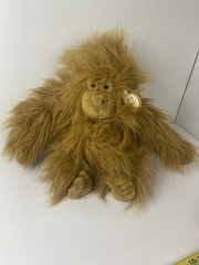 Js Toys Orangutan Plush Ape Stuffed Animal Monkey Vintage 15”